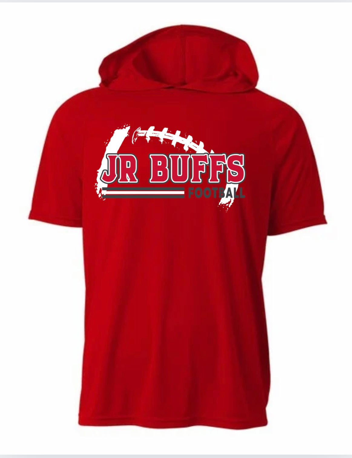 Jr Buffs Football Short Sleeve Hoodie