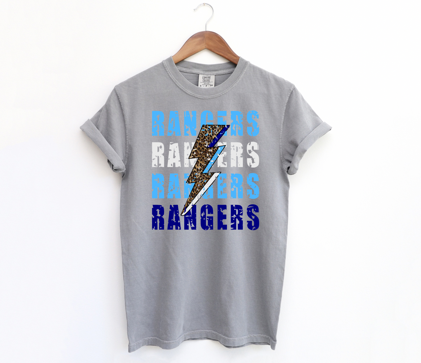 Rangers Leopard Bolt