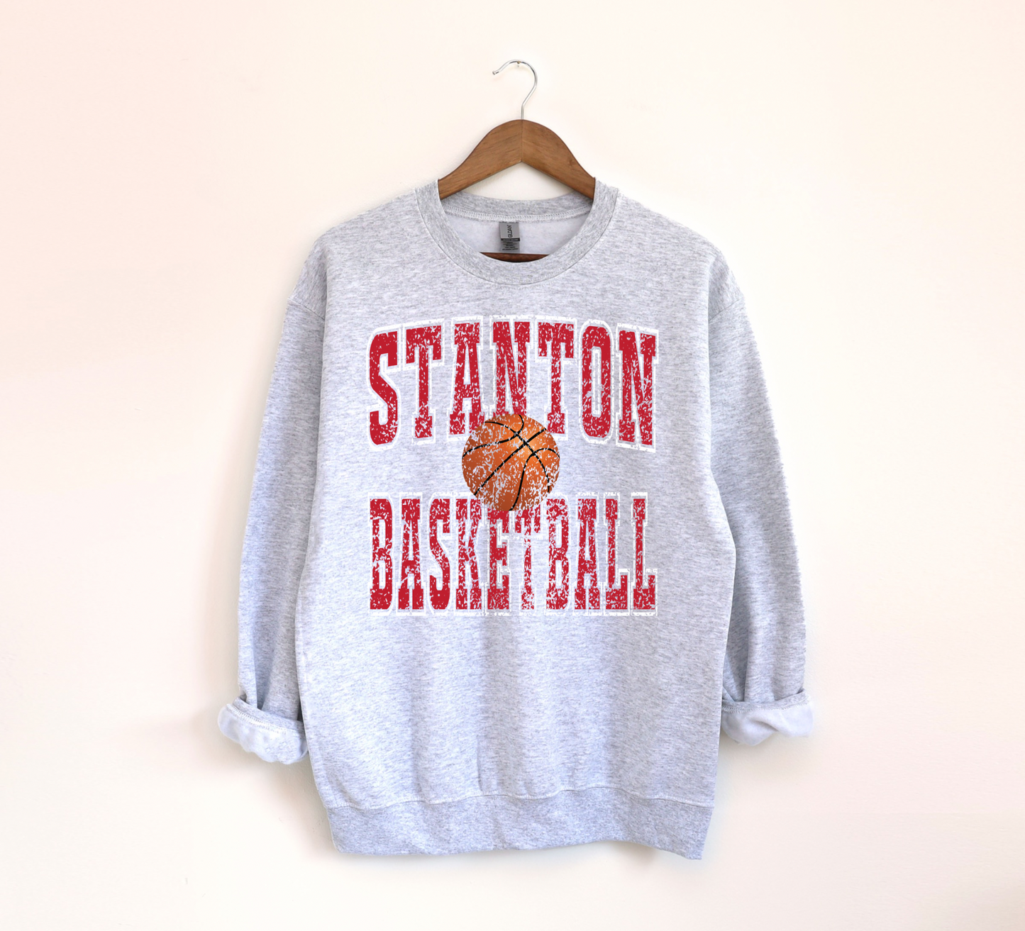 Distressed Stanton Basketball