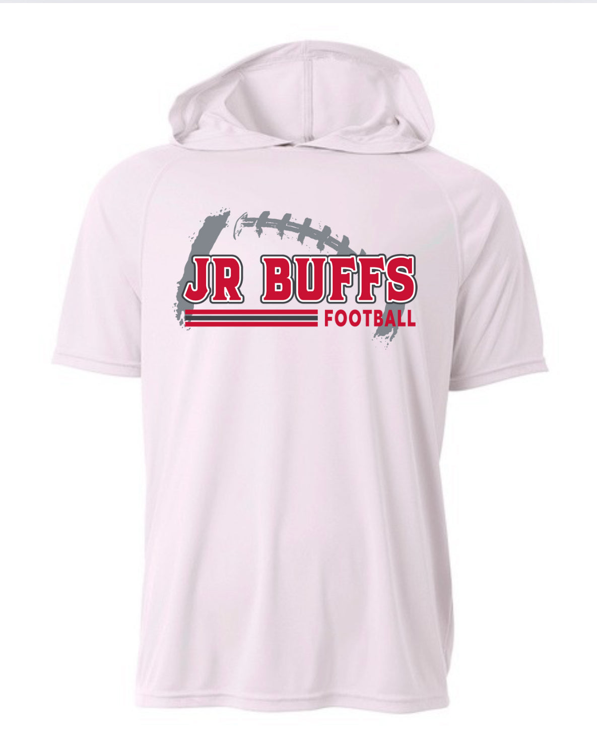 Jr Buffs Football Short Sleeve Hoodie