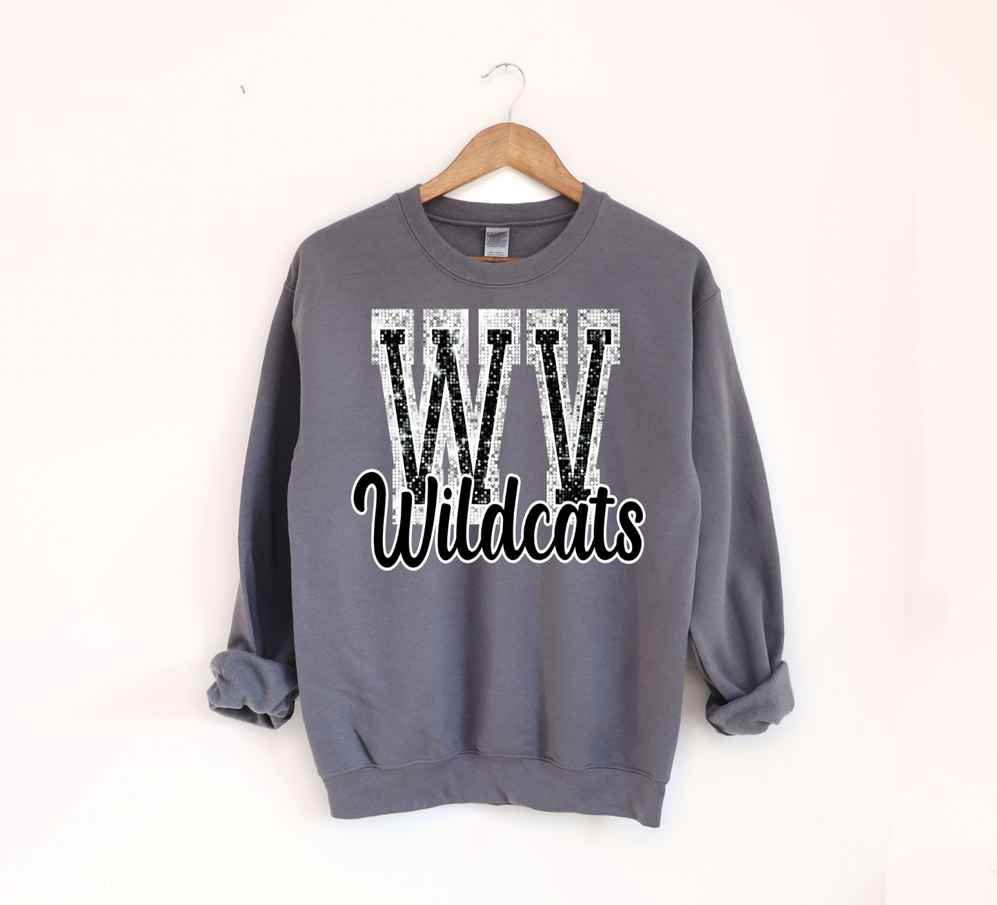 Water Valley Wildcats Faux Sequin