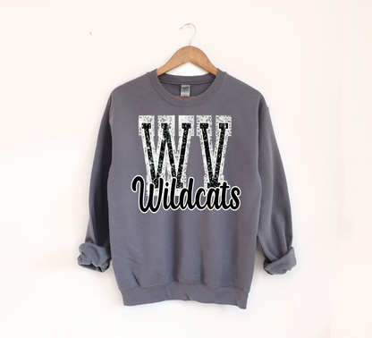 Water Valley Wildcats Faux Sequin